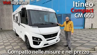 Itineo Compact CM 660 - motorhome compatto con matrimoniale centrale in coda