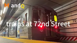BMT 2nd Avenue Line: (M) and (Q) trains at 72nd Street-2nd Avenue