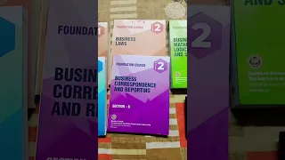 📚 2023 May/June CA Foundation Book Unboxing #caaspirants #calife #viralvideo #viral