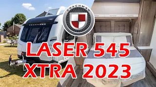 Coachman Laser 545 Xtra 2023 NEW Caravan Model - Full Walkthrough Demonstration