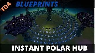 Polar Hub - Quick start on any new planet - BLUEPRINT highlight #7 - Dyson Sphere Program