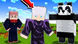 RANDOMLY Choose your JUJUTSU KAISEN Character in Minecraft, then battle!