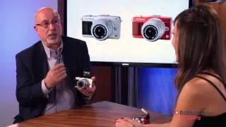 Olympus PEN E-PM2 Mirrorless Digital Camera with 14-42mm f 3.5 II Lens (HD)