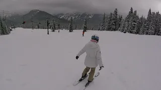 Snoqualmie pass easy street green beginner wedge