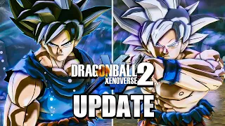 NEW FREE ULTRA INSTINCT GOKU UPDATE! - Dragon Ball Xenoverse 2