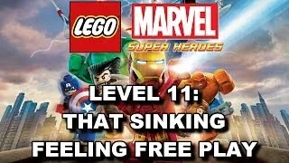 LEGO Marvel Super Heroes: Level 11 Taking Liberties FREE PLAY (All Minikits & Stan Lee in Peril)