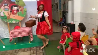 A Chapeuzinho vermelho e o lobo