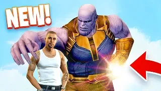 THANOS w/ INFINITY GAUNTLET!! (GTA 5 Mods)