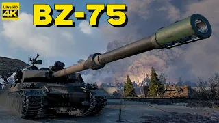 World of Tanks 3 Kills 11,5k damage BZ-75 | 4K Video | - My battle My rules