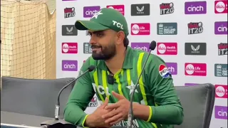 Babar Azam press conference in London