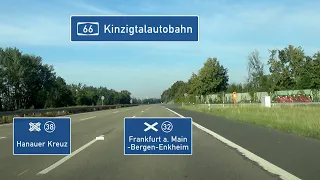 🇩🇪 A66: Hanauer Kreuz - Frankfurt a. Main-Bergen-Enkheim (3.5x)
