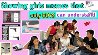 Showing girls memes that only boys can understand | Munna Shubham Thakur