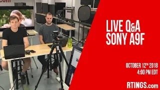 Live Q&A Sony A9F - RTINGS.com