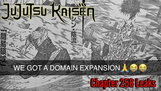 ITADORI HAS A DOMAIN🙏😭 │ Chapter 258 Leaks & Spoilers