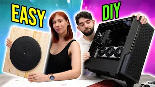 This makes Building PC's 10x EASIER! (Lazy Susan DIY)