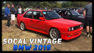 BIGGEST VINTAGE BMW CAR MEET!  SOCAL VINTAGE BMW 2019 EVENT!