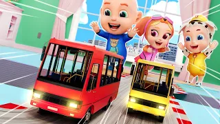 Wheels on the Bus + More Kids Songs & Nursery Rhymes - Song for Children