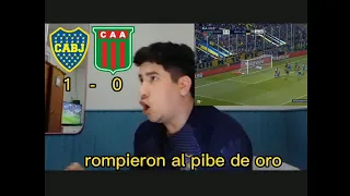 Boca vs Agropecuario Reaccion caliente de Hincha de Boca (1-0) Copa Argentina 2022