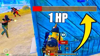 1 hp can I survive 🥶 SAMSUNG a6,a7,a8,a12,a2a,a25,j3,j4,j5,x,xs,xr,xl #pubgmobile #gaming #games