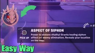 Easily Travel Distance While Holding Aspect of Siphon or Aspect of Agility - Fortnite Weekly Quest