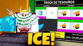 O Que as Pessoas Oferecem Pela Fruta ICE PERMANENTE no Blox Fruits