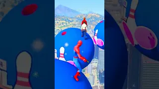 Spiderman water Ragdolls ( Gta5 ) 03 #Shorts