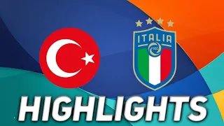 Italy vs Turkey Euro 2020 Highlights