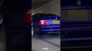 BMW E46 M3 || Supersprint Exhaust || Burnout