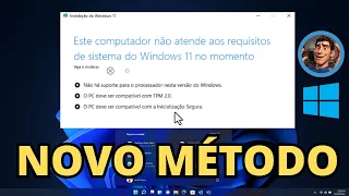 MÉTODO NOVO — Este Computador Não Atende Aos Requisitos do Windows — Resolvido!!!