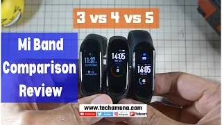 Comparison Review of the Mi Band 5 vs Mi Band 4 and a little bit of the 3. Your questions answered.