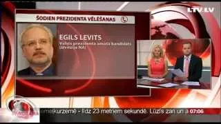 Prezidenta vēlēšanas. Telefonintervija ar Egīlu Levitu.