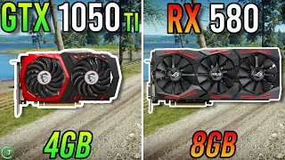 GTX 1050 Ti vs RX 580 8GB - Big Difference?