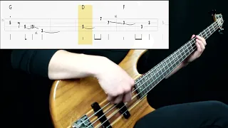 Rush - Fly By Night (Bass Cover) (Play Along Tabs In Video)