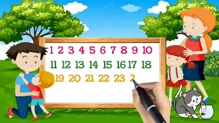 123 counting 1-30 Ginti for kids,  छोटे बच्चो की गिनत @dbillions #kidsvideo #toddlers #Kids