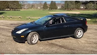 2000 Toyota Celica GT Review, Start-Up, Test Drive!