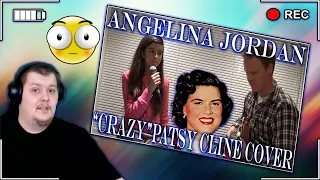 @AngelinaJordanOfficial- "Crazy" (@patsyclineofficial  Cover) #Reaction