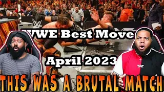 INTHECLUTCH REACTS TO WWE BEST MOVES OF 2023 APRIL