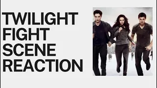 Twilight Breaking Dawn pt.2 fight scene reaction ft. Cousin