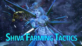 DFFOO GL STRATEGY SHIVA Summon Board Farming Lvl 100