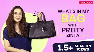 What's in my bag with Preity Zinta | Pinkvilla | Bollywood | Fashion | Lifestyle