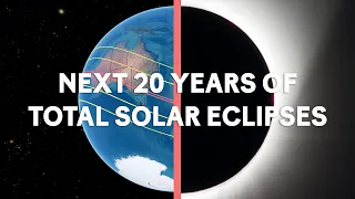 When is the Next Total Solar Eclipse? #datavisualization