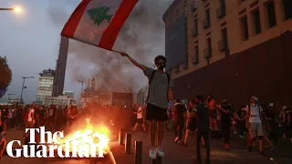 Beirut blast: protests mark one year since deadly port explosion