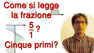 Come si legge la frazione 5/1? Cinque primi? – prof. Donato D'Alessandro