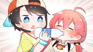 Mikochi compares Holomen to a drink【Animated Hololive/ Eng sub】【Sakura Miko】