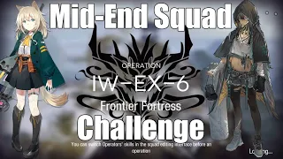 [Arknights: Invitation to Wine] IW-EX-6 Challenge Mid-End Squad Clear