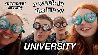 EXAM WEEK IN THE LIFE OF UNI AS A FILM STUDENT - filming a documentary, film presentation pitches