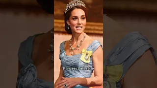 Princess Catherine Makes History in Queen Alexandra's Wedding Necklace #shorts #katemiddleton