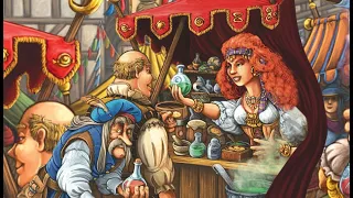 Шарлатаны из Кведлинбурга - играем в настольную игру. The Quacks of Quedlinburg board game.