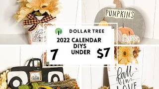 7 WAYS TO USE DOLLAR TREE 2022 CALENDARS | DOLLAR TREE CALENDAR DIYS 2022 | BUDGET FRIENDLY | PART 1