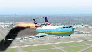 Biden's New Air Force One Pilot Makes Terrible Mistake During Emergency Landing [XP11]